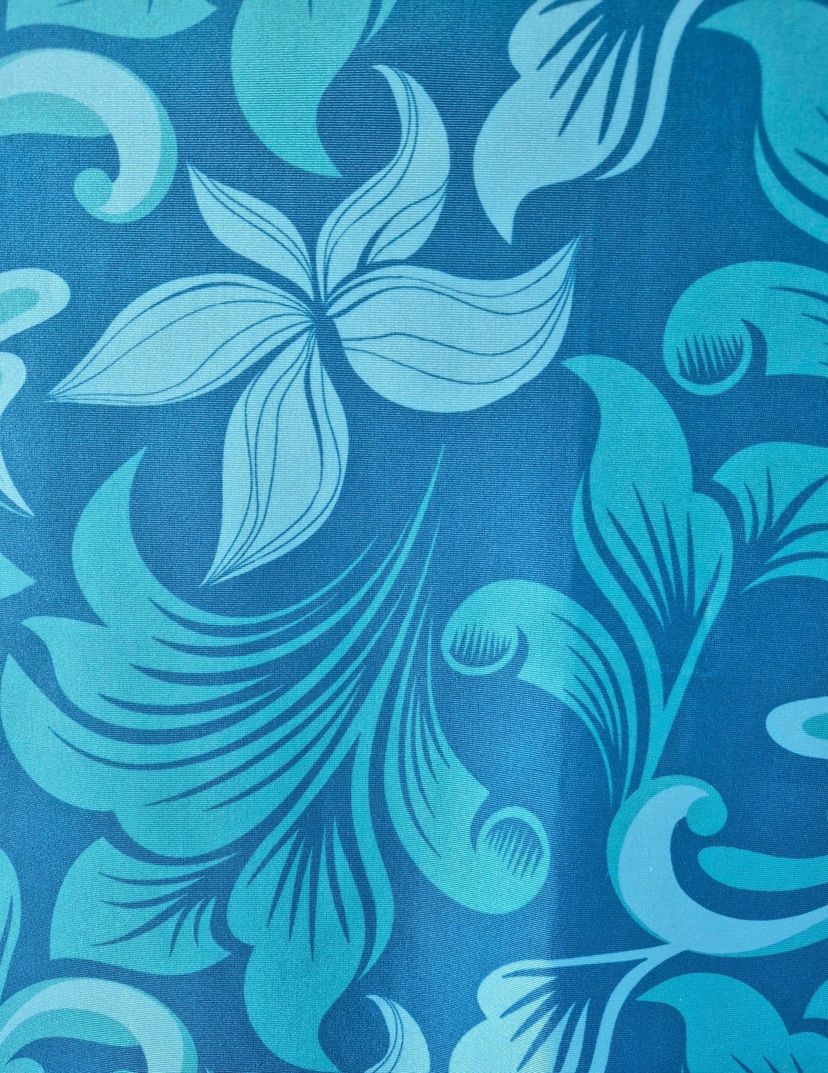 Swimwear Slimline V Neck Elbow Sleeve - Aqua Elements