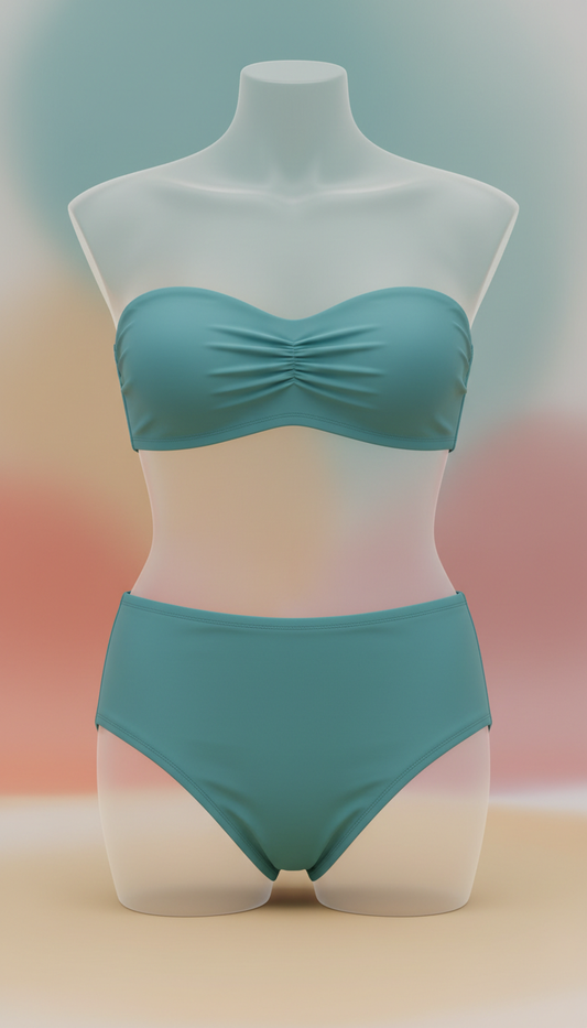 Tidepool Teal Bikini Set