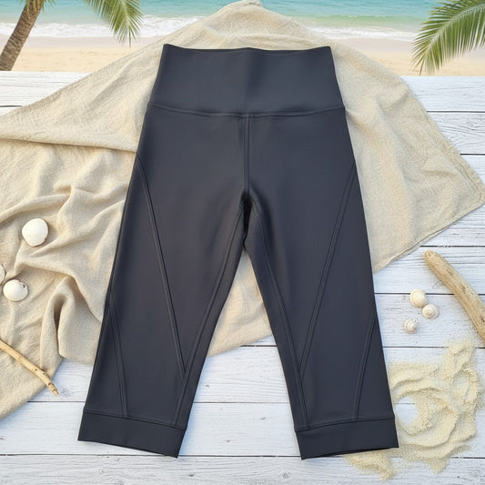 Swimwear Pant - Below Knee Length - Black