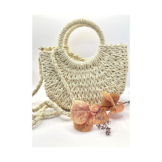 Milly Natural Crossbody Mini Bag