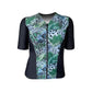 Swimwear Slimline V Neck, Elbow Sleeve - Jungle Green