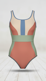 Italian Lycra one-piece with UPF 50+