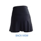 Swimwear Skort. All- in- one shorts and skirt. Black